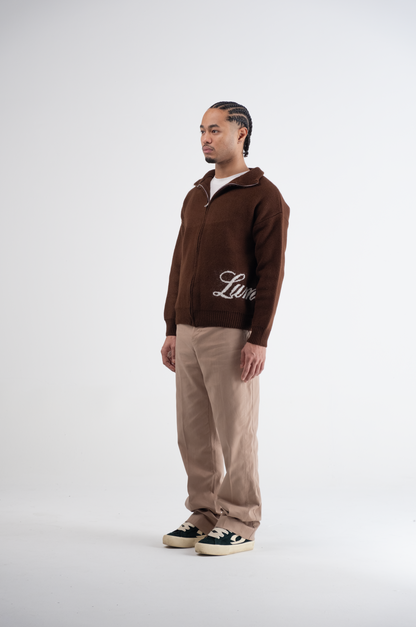 Flared Pantalon Beige