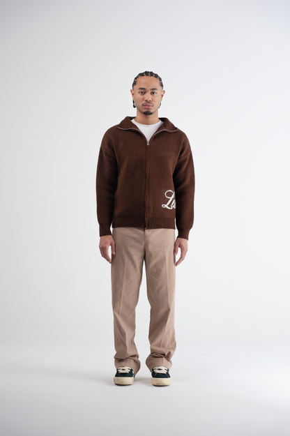 Flared Pantalon Beige