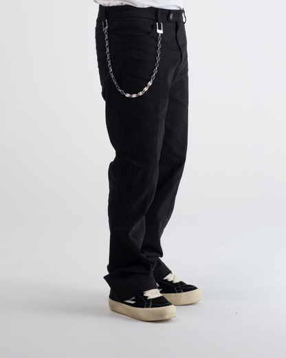 Flared Pantalon Black