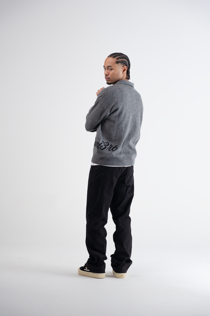 Flared Pantalon Black