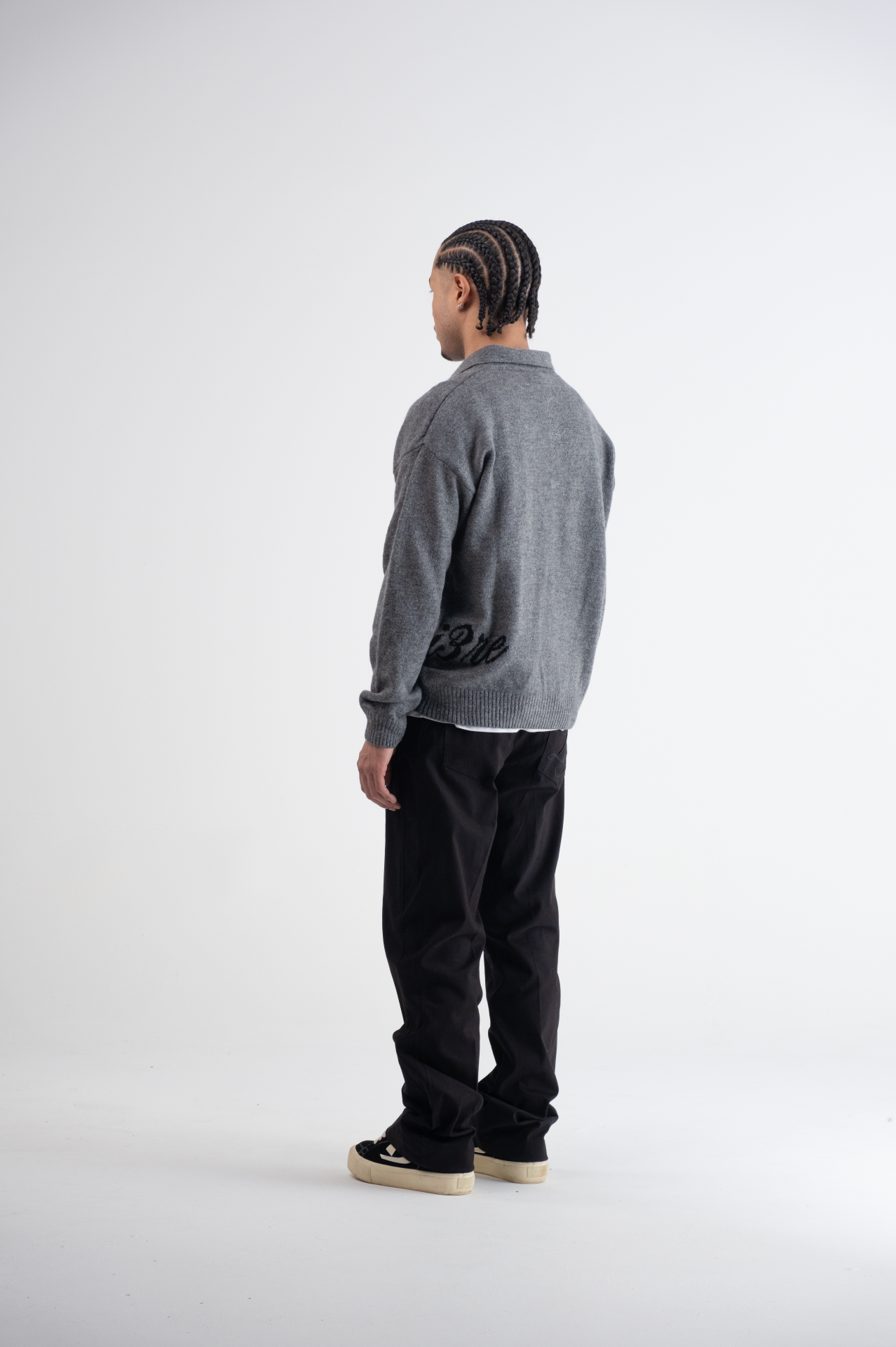 Flared Pantalon Black