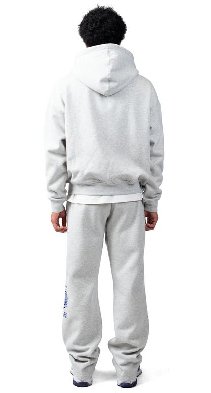 Grey Republique Zipper Tracksuit