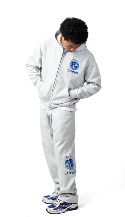 Grey Republique Zipper Tracksuit