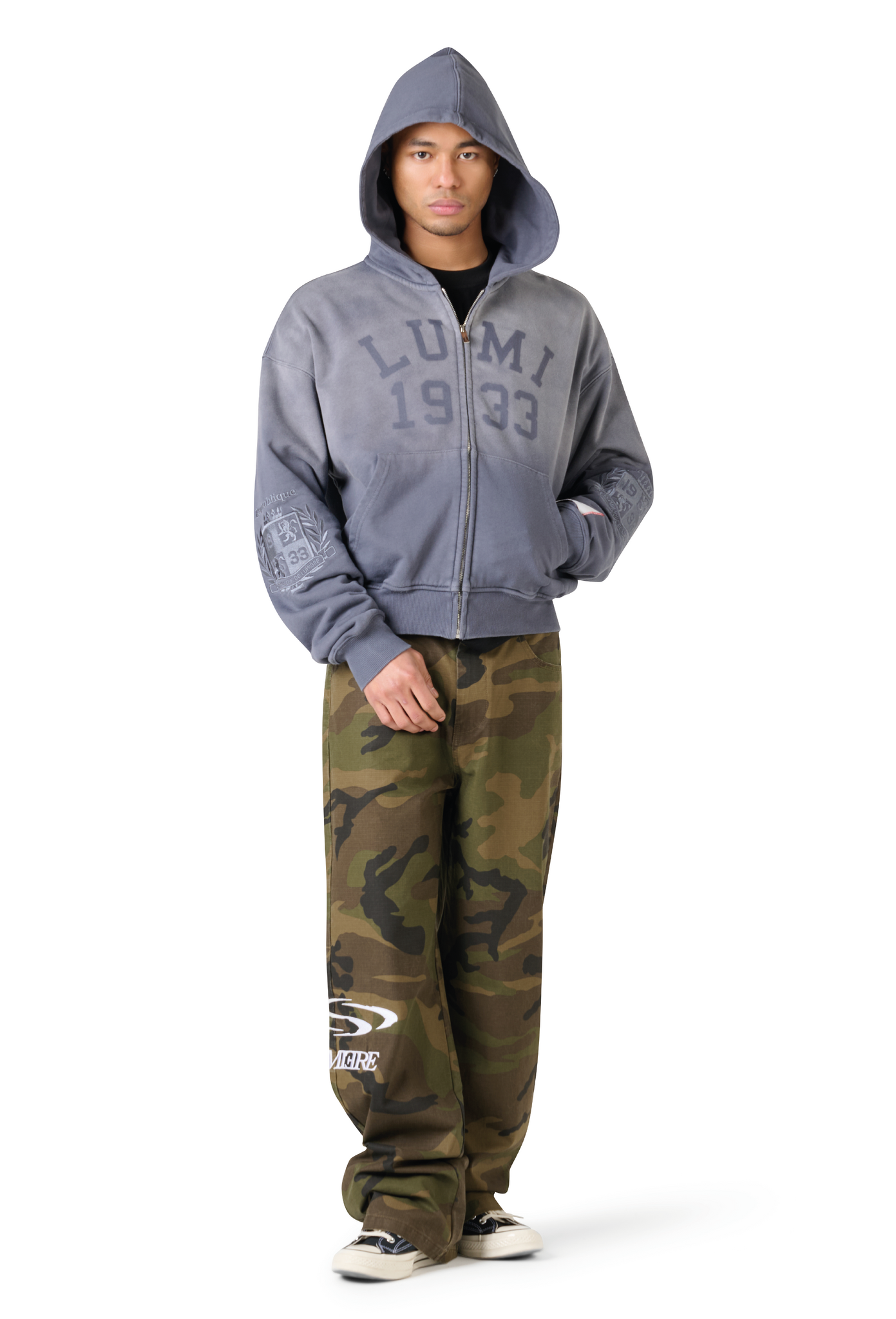 Lumi 1933 Zip Up Hoodie