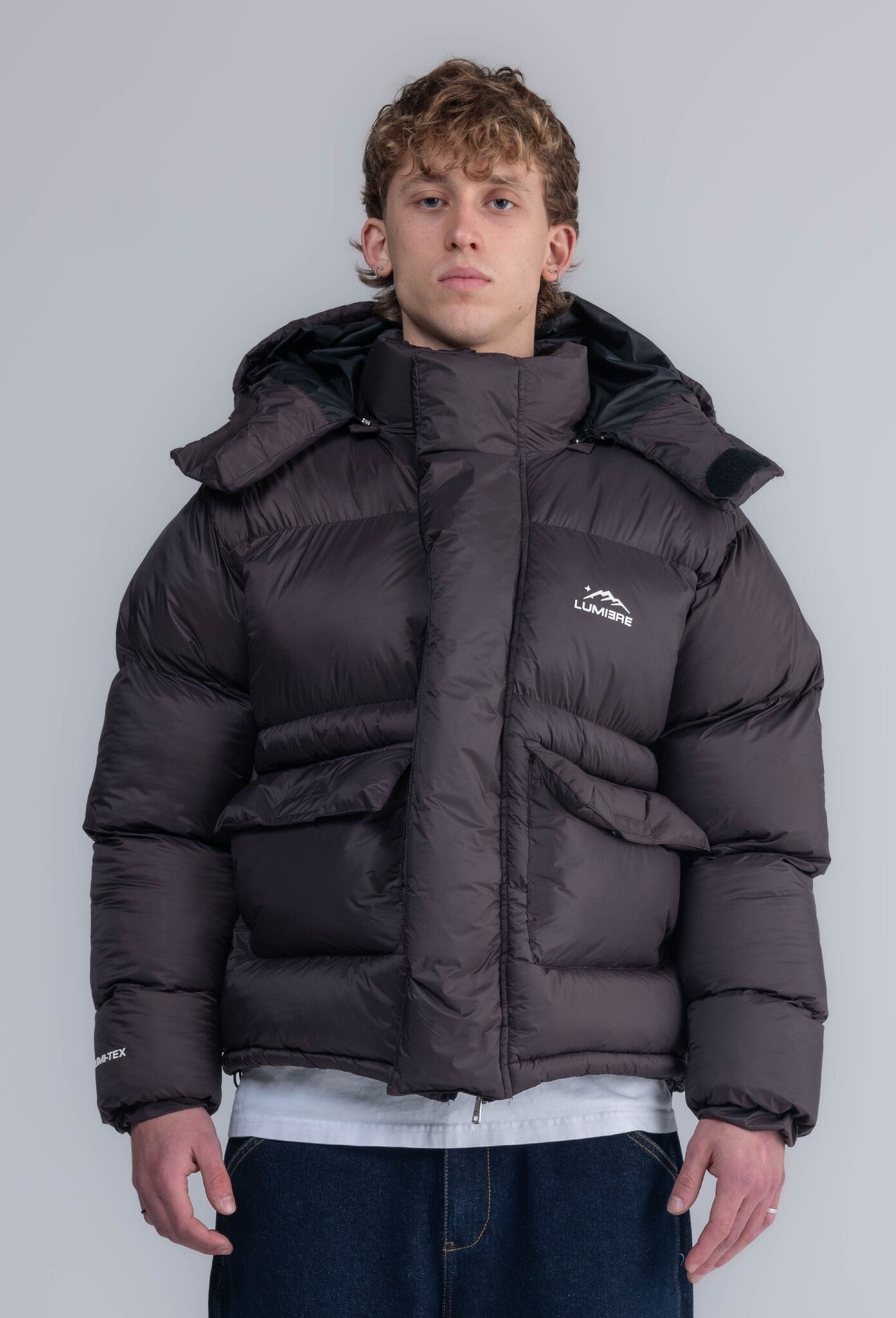 LUMI-TEX Puffer Jacket Brown