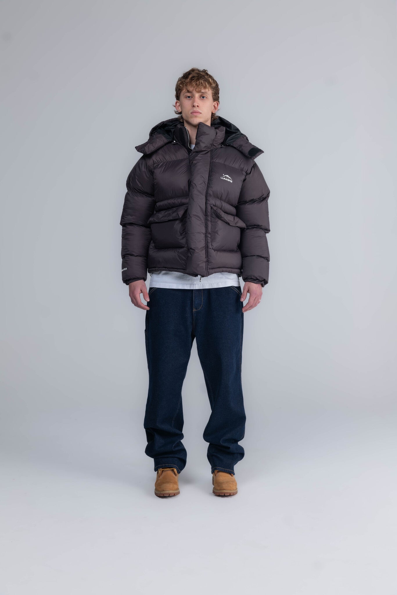 LUMI-TEX Puffer Jacket Brown