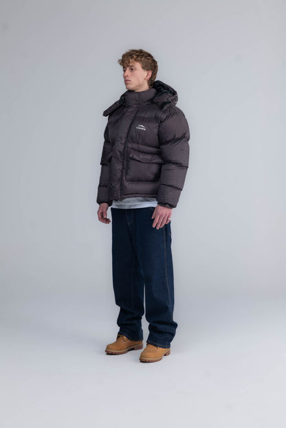 LUMI-TEX Puffer Jacket Brown