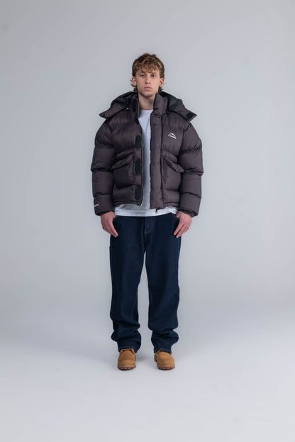 LUMI-TEX Puffer Jacket Brown