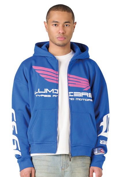 Lumi3re Tyres Zipper Hoodie