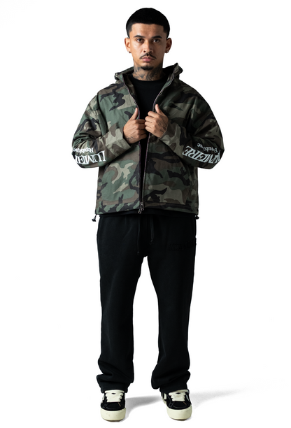 Republique Camo Windbreaker