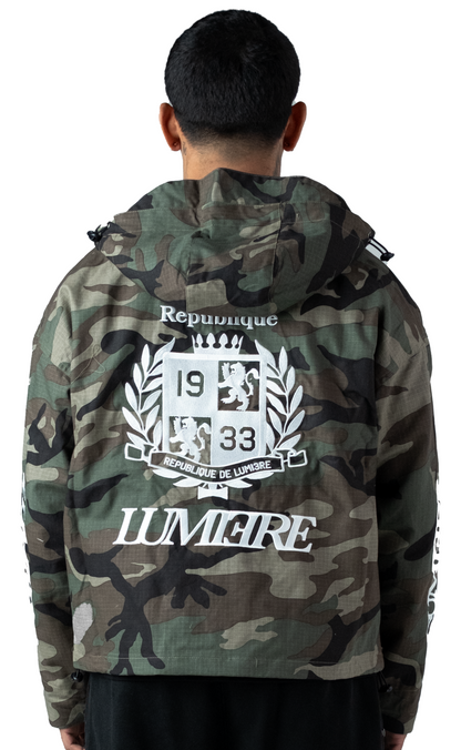 Republique Camo Windbreaker