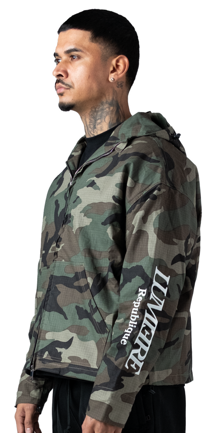 Republique Camo Windbreaker