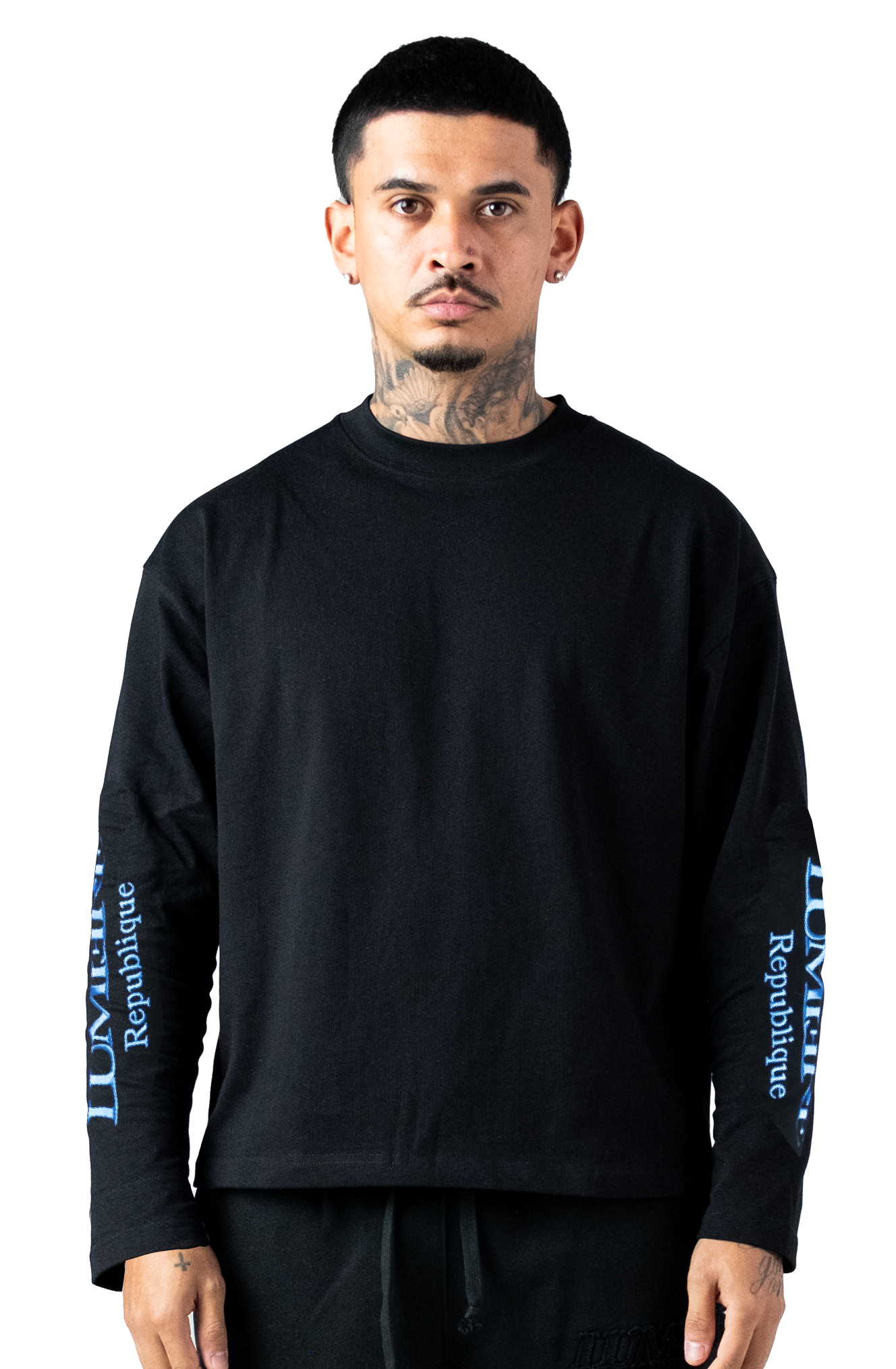 Republique Longsleeve T-shirt Black