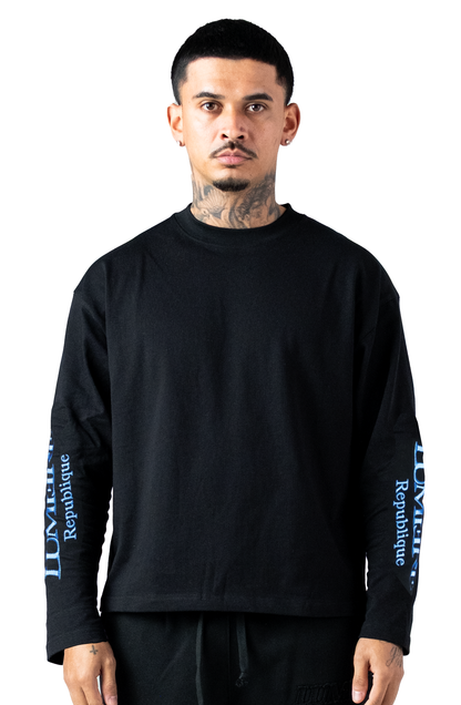 Republique Longsleeve T-shirt Black