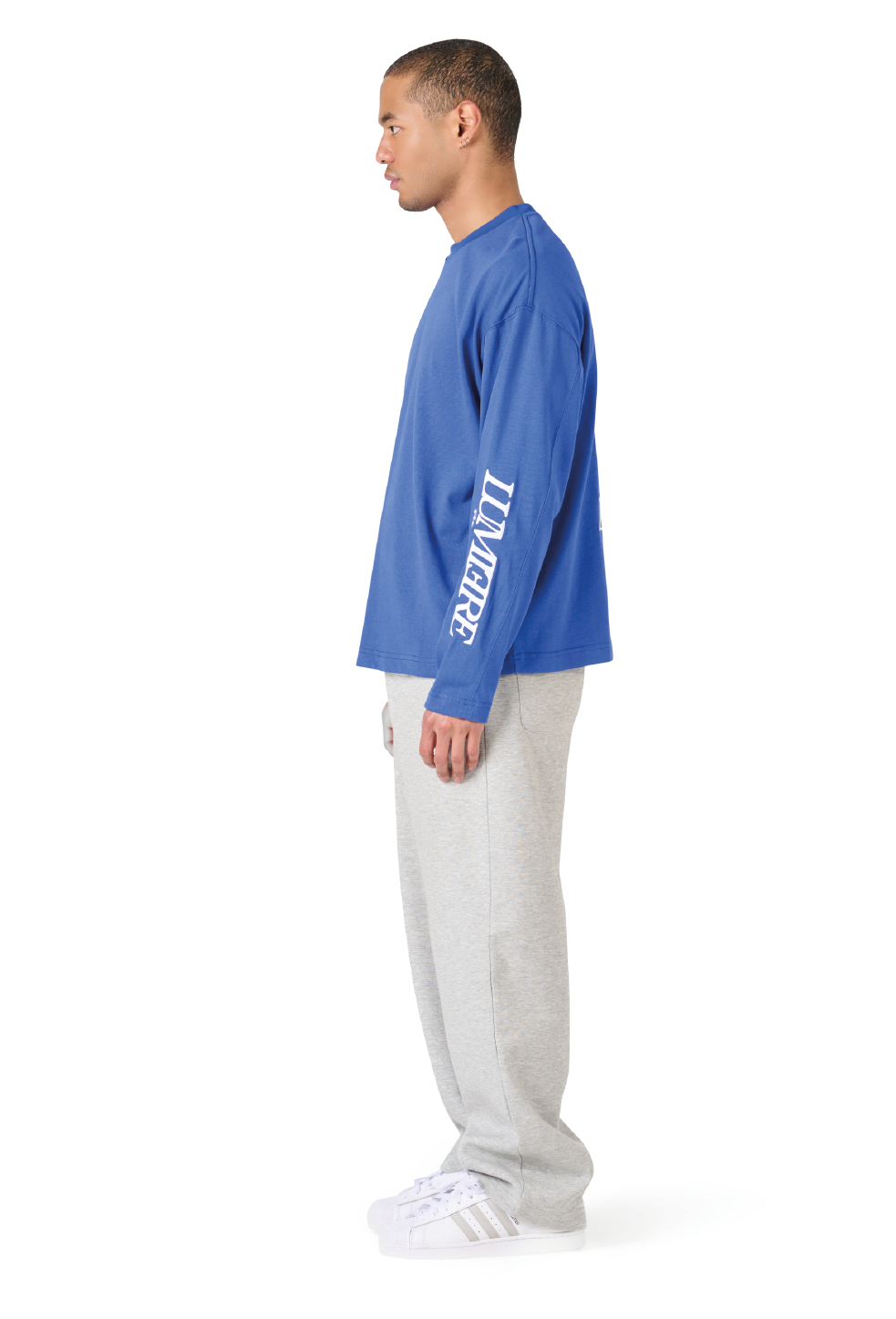 Republique Longsleeve T-shirt Blue