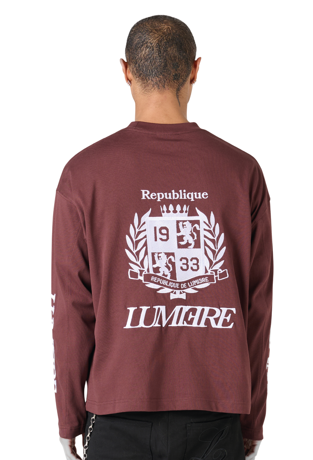 Republique Longsleeve T-shirt Brown
