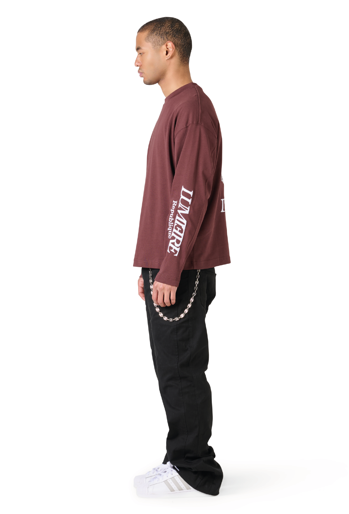 Republique Longsleeve T-shirt Brown