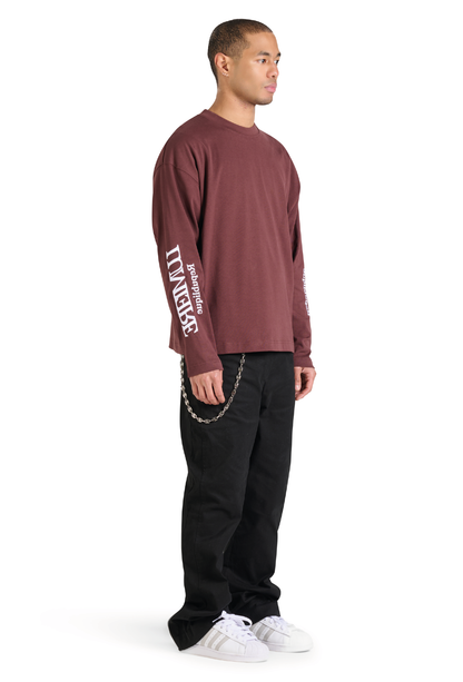 Republique Longsleeve T-shirt Brown