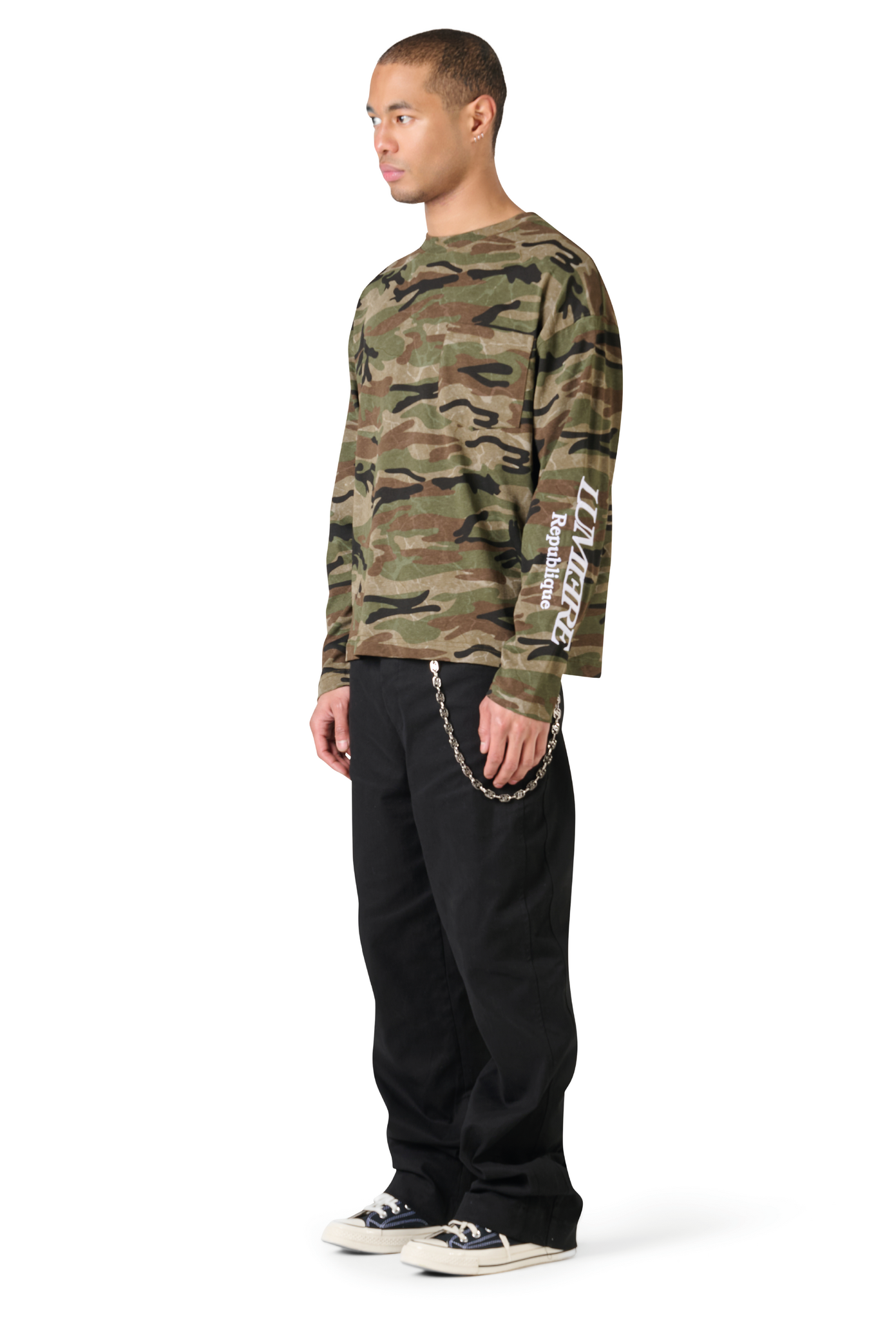 Republique Longsleeve T-shirt Camo
