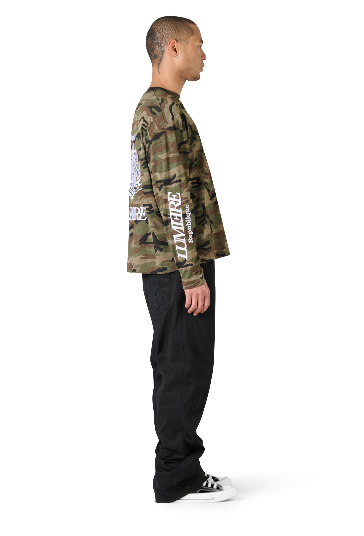 Republique Longsleeve T-shirt Camo