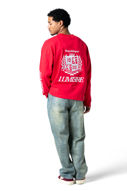 Republique Longsleeve T-shirt Red
