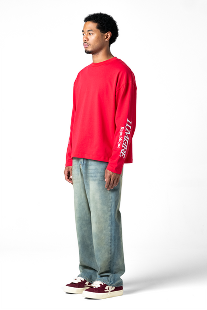 Republique Longsleeve T-shirt Red