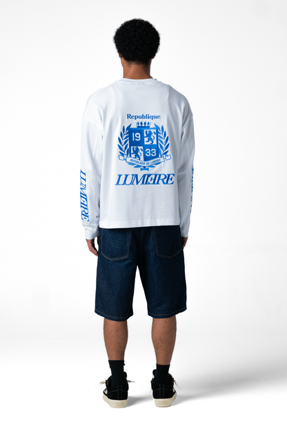 Republique Longsleeve T-shirt White