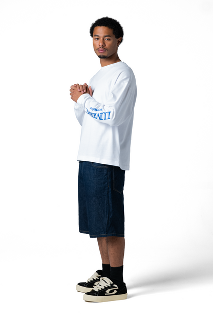 Republique Longsleeve T-shirt White