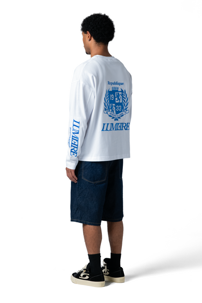 Republique Longsleeve T-shirt White