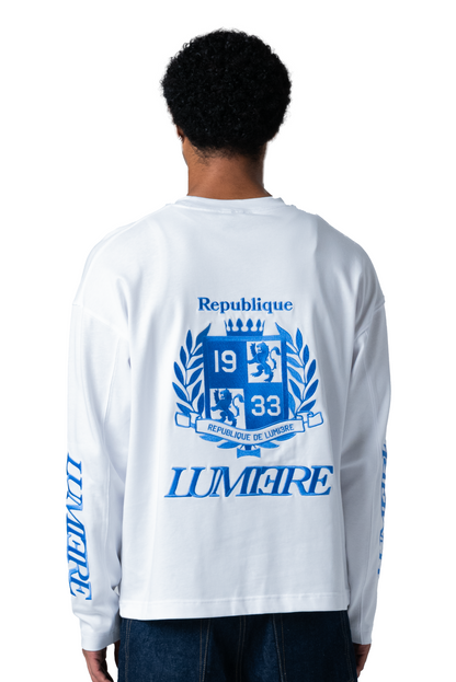 Republique Longsleeve T-shirt White