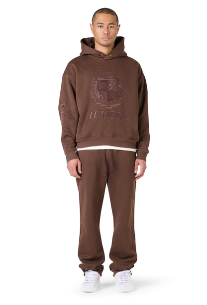 Republique Washed Tracksuit Dark Brown