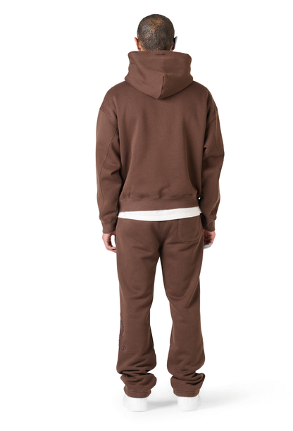 Republique Washed Tracksuit Dark Brown