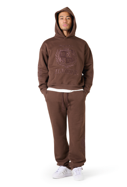 Republique Washed Tracksuit Dark Brown