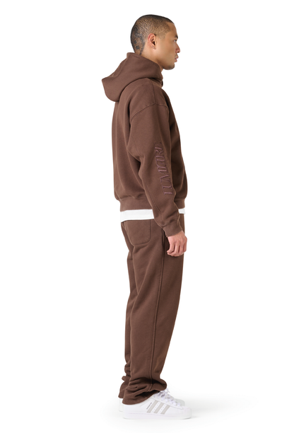 Republique Washed Tracksuit Dark Brown