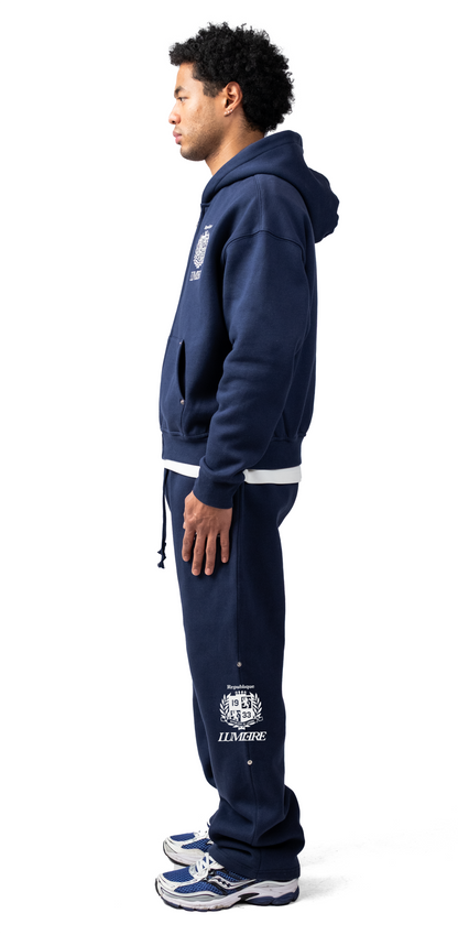 Republique Zipper Tracksuit Blue