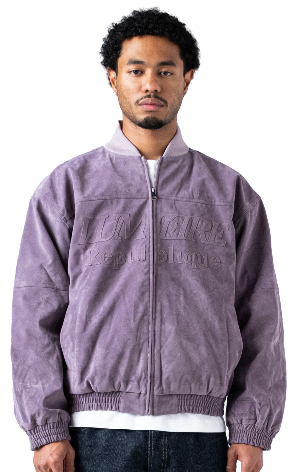 Suede Republique Pink Jacket