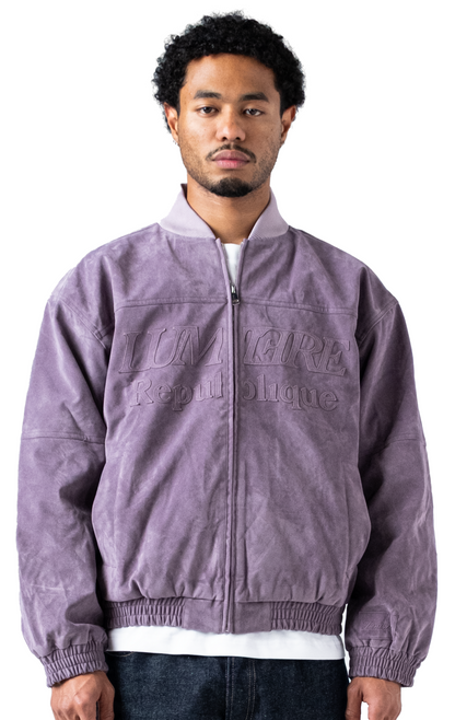 Suede Republique Pink Jacket