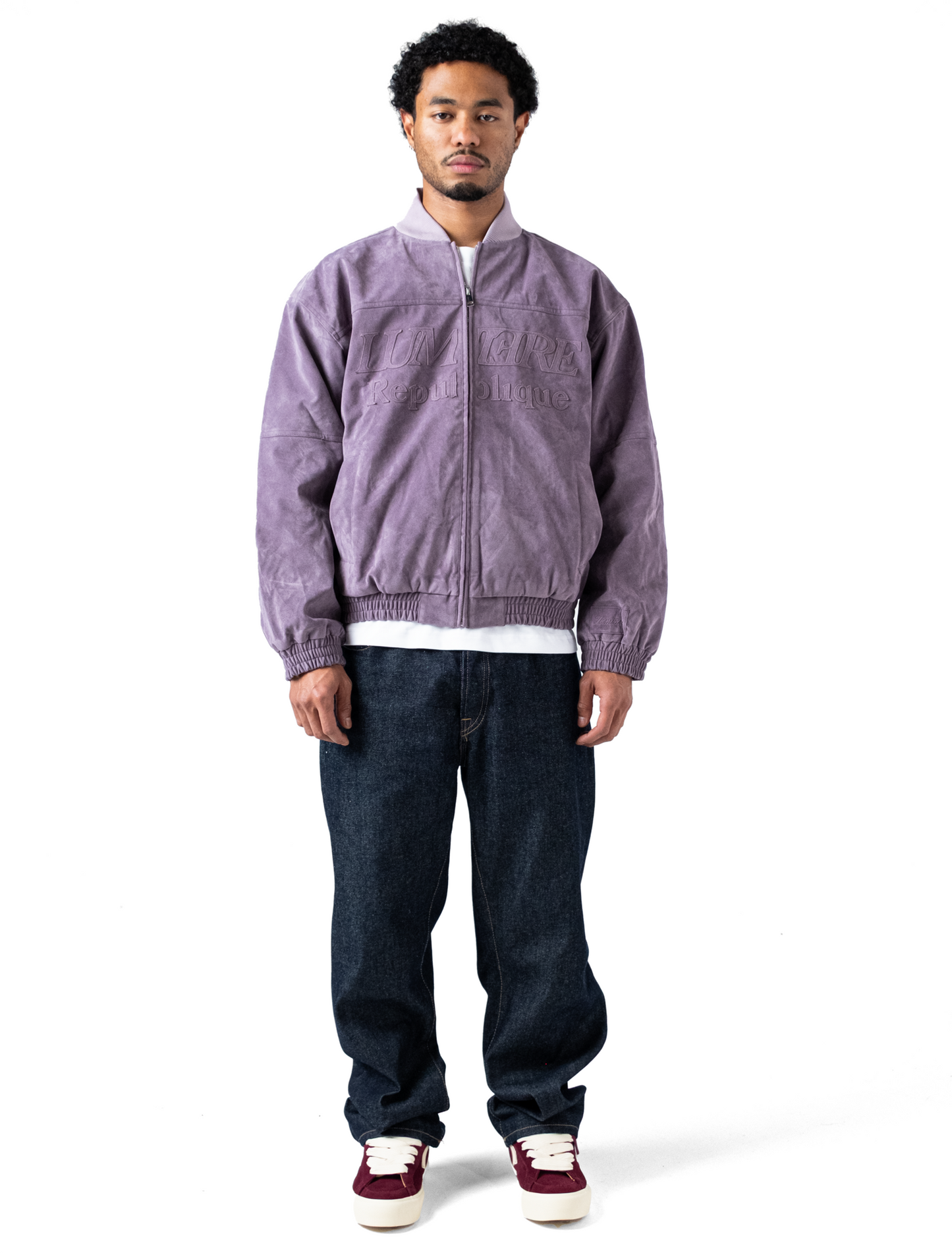Suede Republique Pink Jacket
