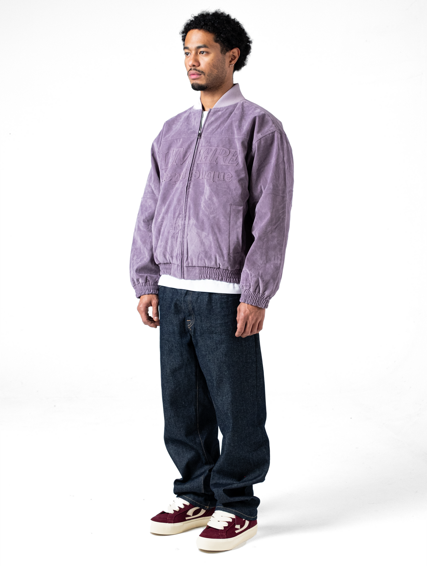 Suede Republique Pink Jacket