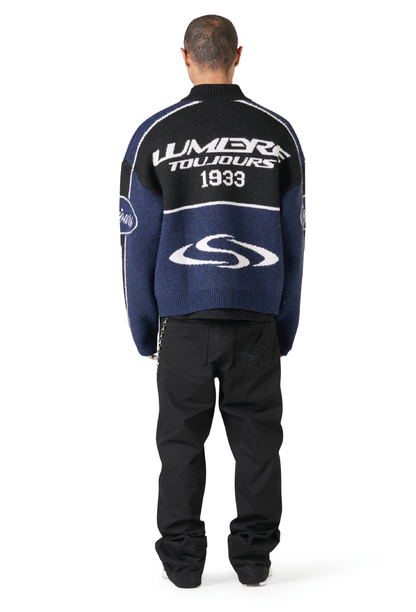 The Knitted Race Jacket