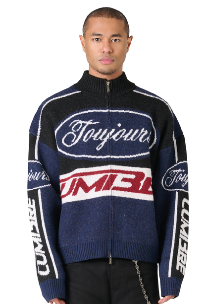 The Knitted Race Jacket