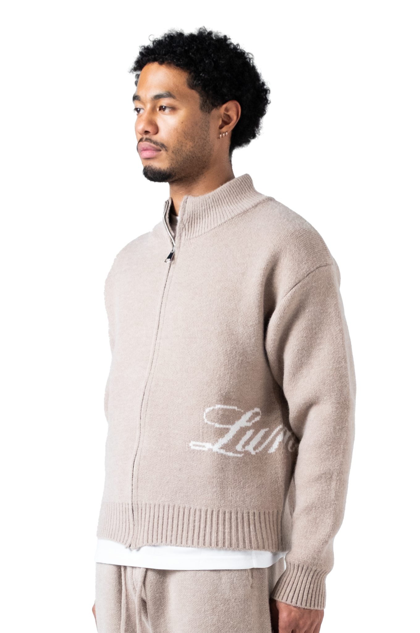 The Lumi3re Cardigan Beige