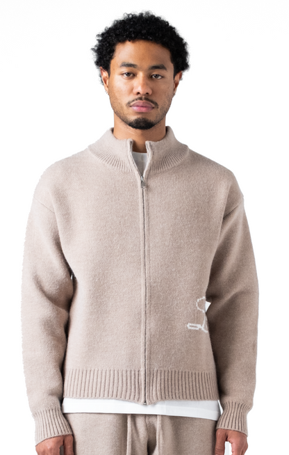 The Lumi3re Cardigan Beige