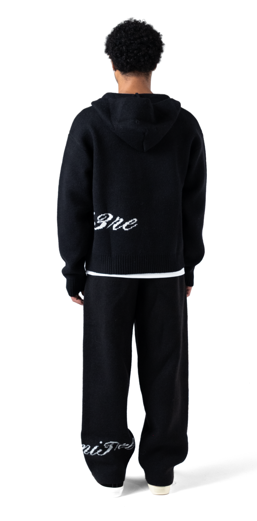 The Lumi3re Knitted Pants Black
