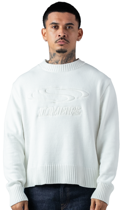 The Wave 3D Knitted Crewneck