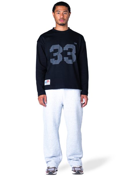 Thirty-Three Black Longsleeve