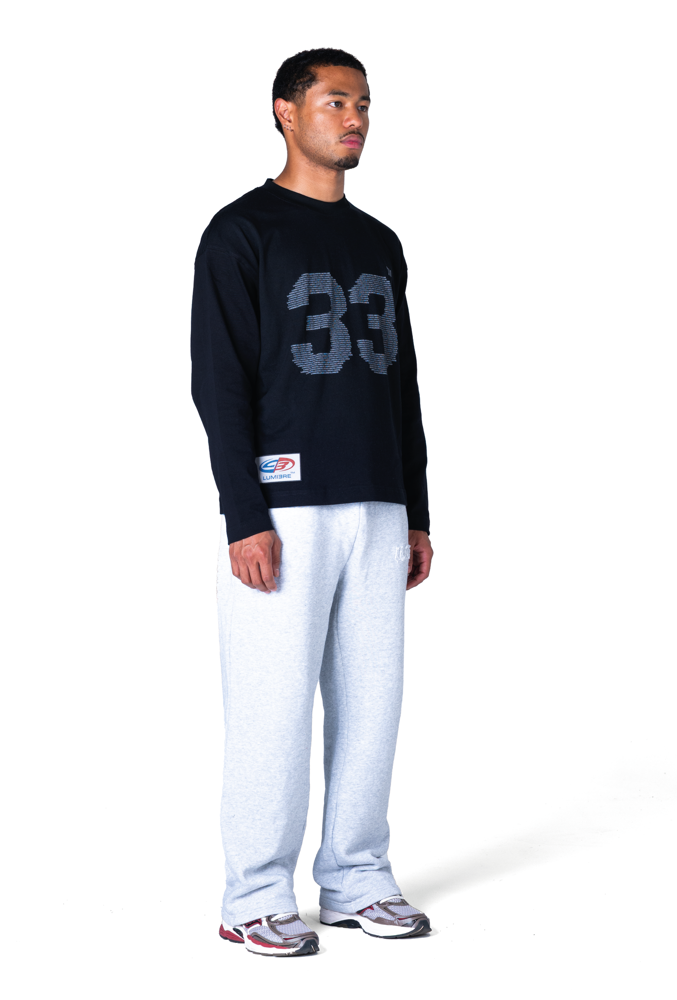 Thirty-Three Black Longsleeve