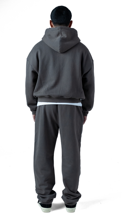 Washed Grey Lumi3re Logo Tracksuit